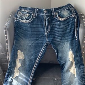 MENS Rock Revival Jeans size 34